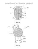 SCORED RETAINING FEATURES IN A COMPRESSIBLE CELL COLLECTION DEVICE diagram and image