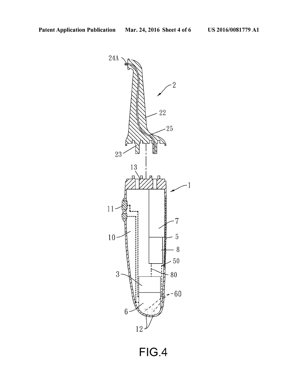 Solar powered dental hygiene device - diagram, schematic, and image 05