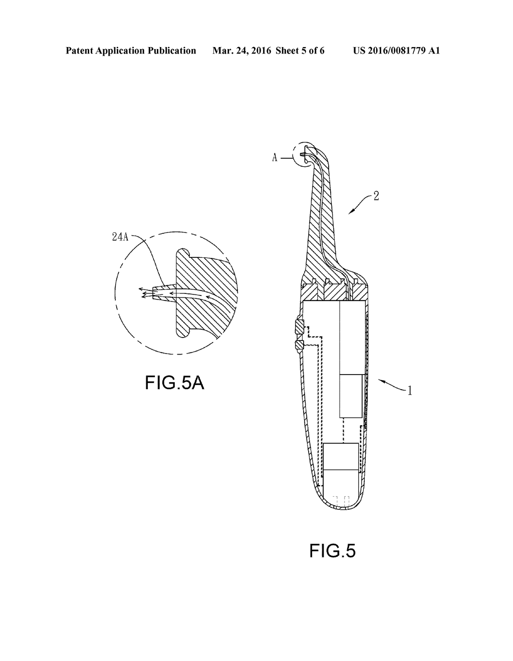 Solar powered dental hygiene device - diagram, schematic, and image 06