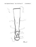 ORTHOTIC FOOT SUPPORT diagram and image