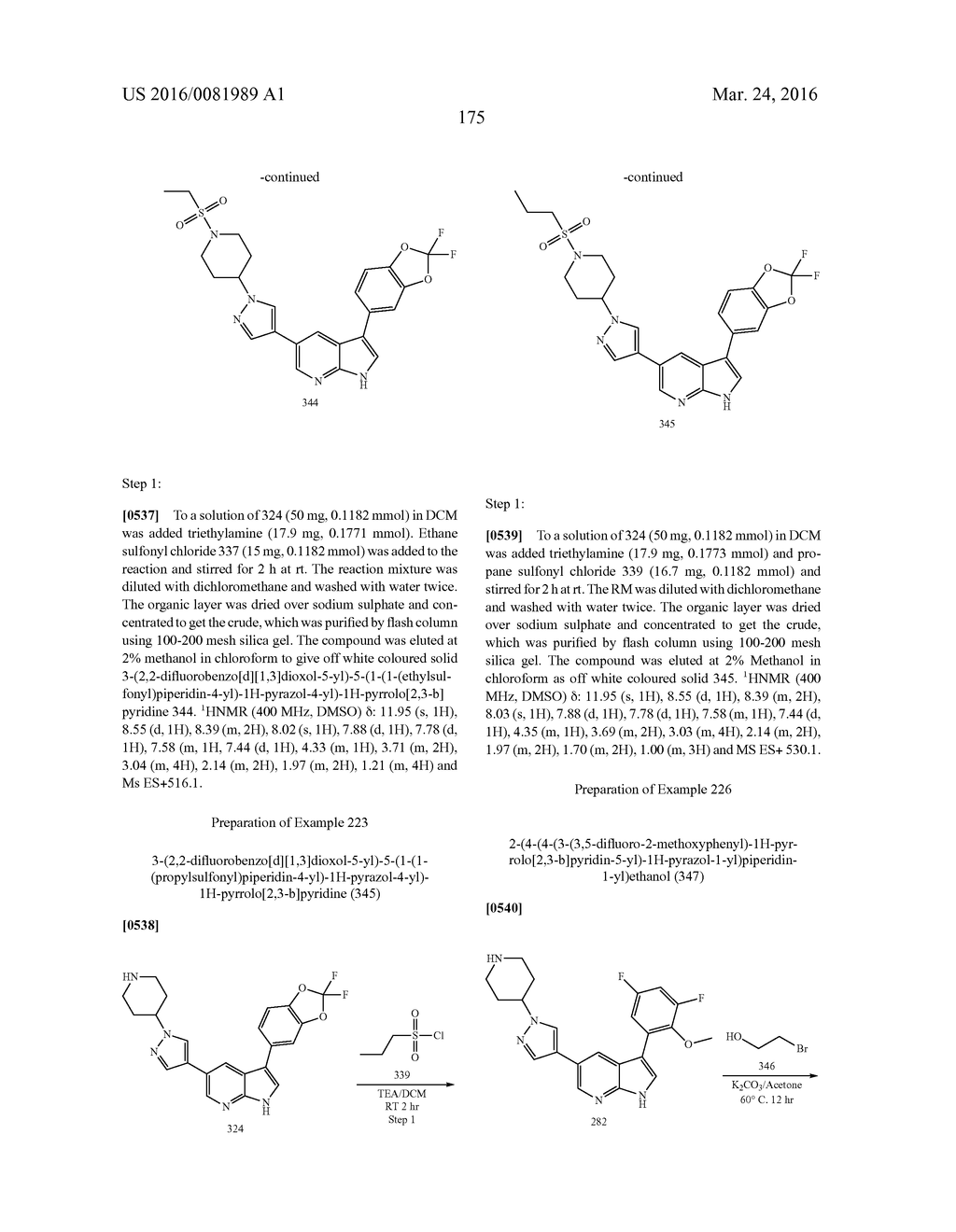 Substituted 1 H-Pyrrolo [2, 3-b] pyridine and 1 H-Pyrazolo [3, 4-b]     pyridine Derivatives as Salt Inducible Kinase 2 (SIK2) Inhibitors - diagram, schematic, and image 186