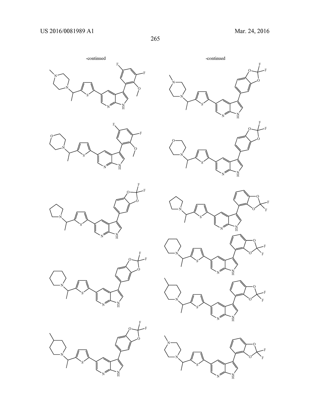 Substituted 1 H-Pyrrolo [2, 3-b] pyridine and 1 H-Pyrazolo [3, 4-b]     pyridine Derivatives as Salt Inducible Kinase 2 (SIK2) Inhibitors - diagram, schematic, and image 276