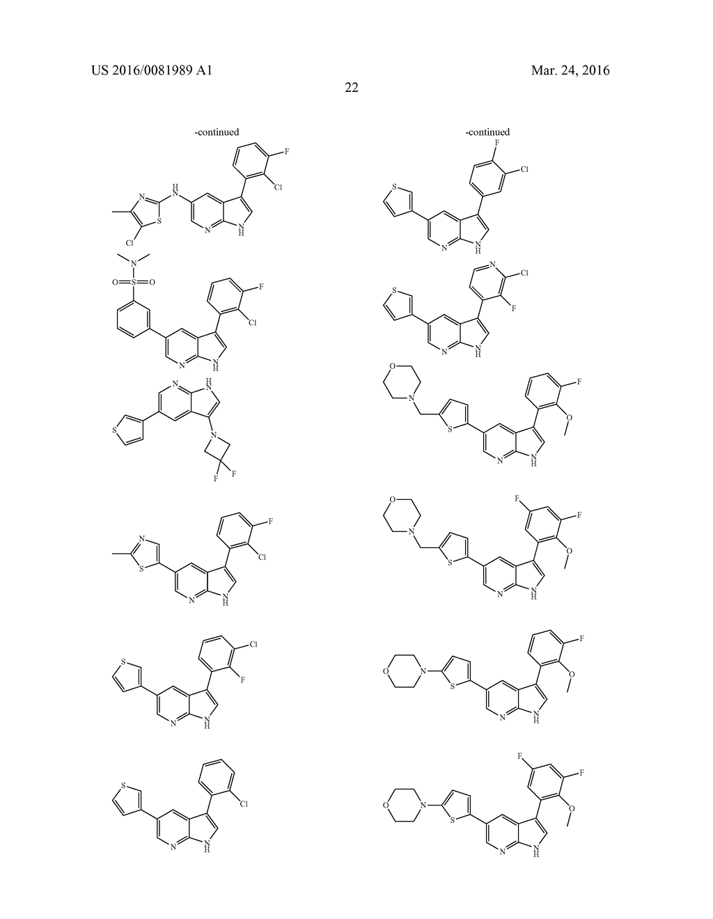 Substituted 1 H-Pyrrolo [2, 3-b] pyridine and 1 H-Pyrazolo [3, 4-b]     pyridine Derivatives as Salt Inducible Kinase 2 (SIK2) Inhibitors - diagram, schematic, and image 33