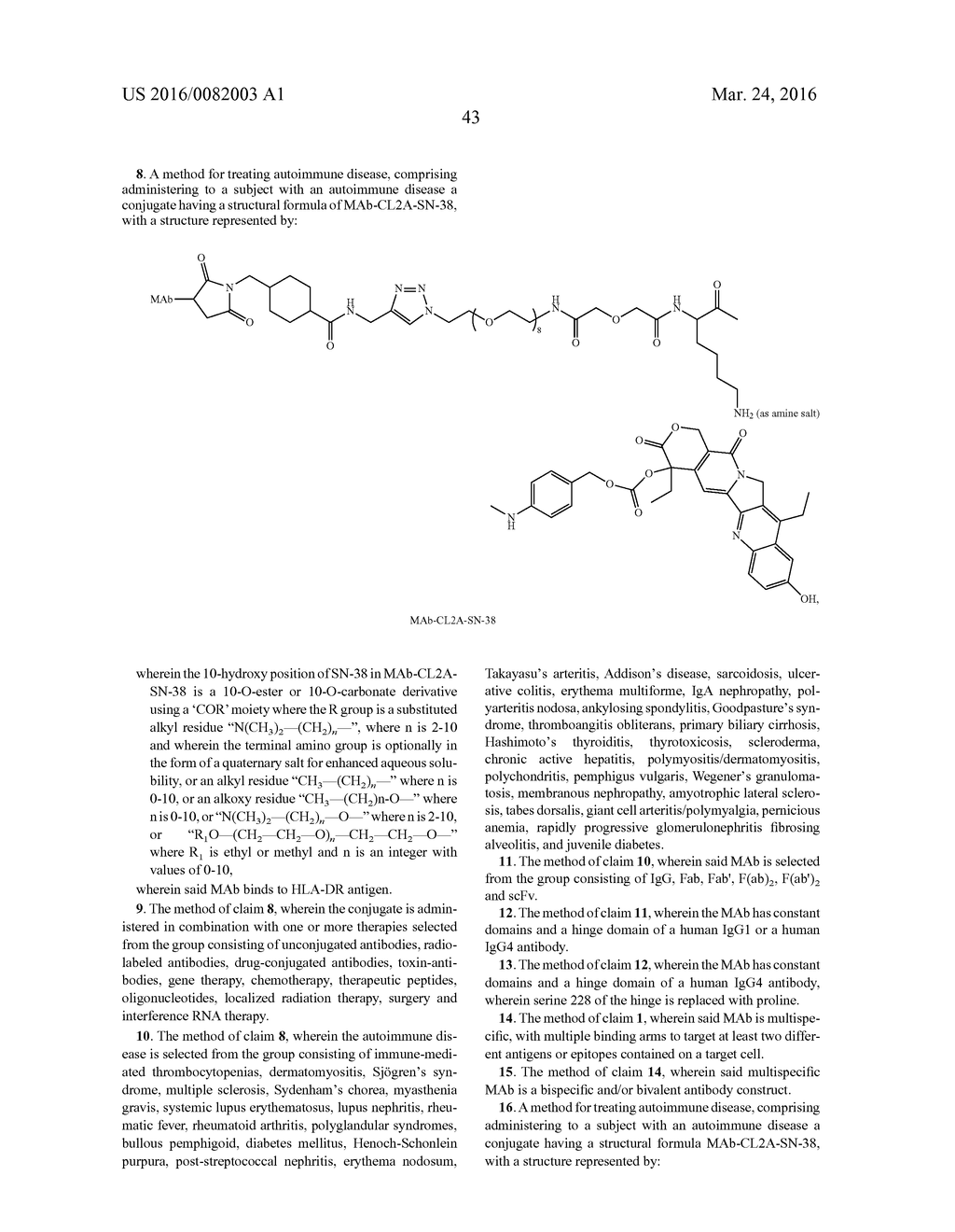 Immunoconjugates with an Intracellularly-Cleavable Linkage - diagram, schematic, and image 47