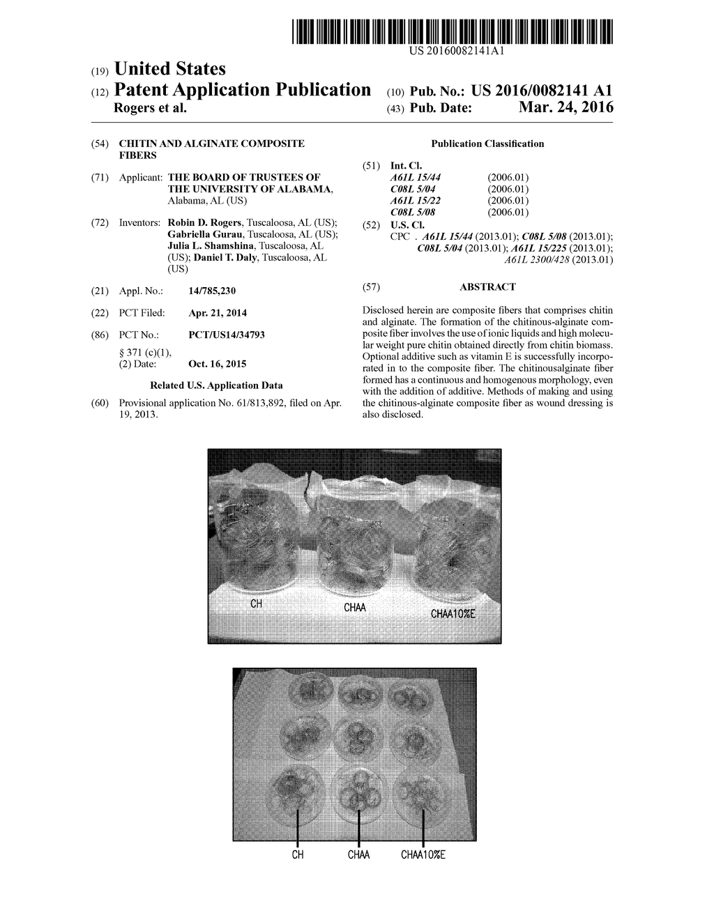 CHITIN AND ALGINATE COMPOSITE FIBERS - diagram, schematic, and image 01