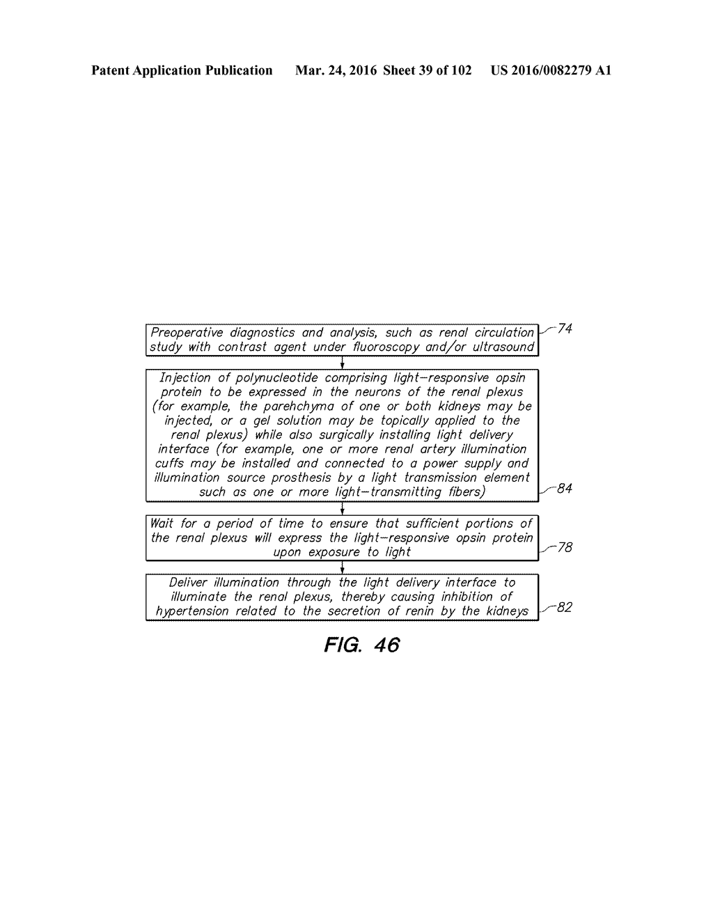 SYSTEM AND METHOD FOR OPTOGENETIC THERAPY - diagram, schematic, and image 40