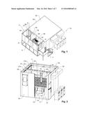 LOW-TEMPERATURE STORAGE DEVICE WITH CASSETTE HANDLER diagram and image