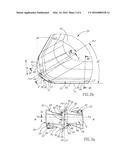 ROTARY CUTTING TOOL AND REVERSIBLE CUTTING INSERT HAVING VARIABLE-WIDTH     MINOR RELIEF SURFACES THEREFOR diagram and image