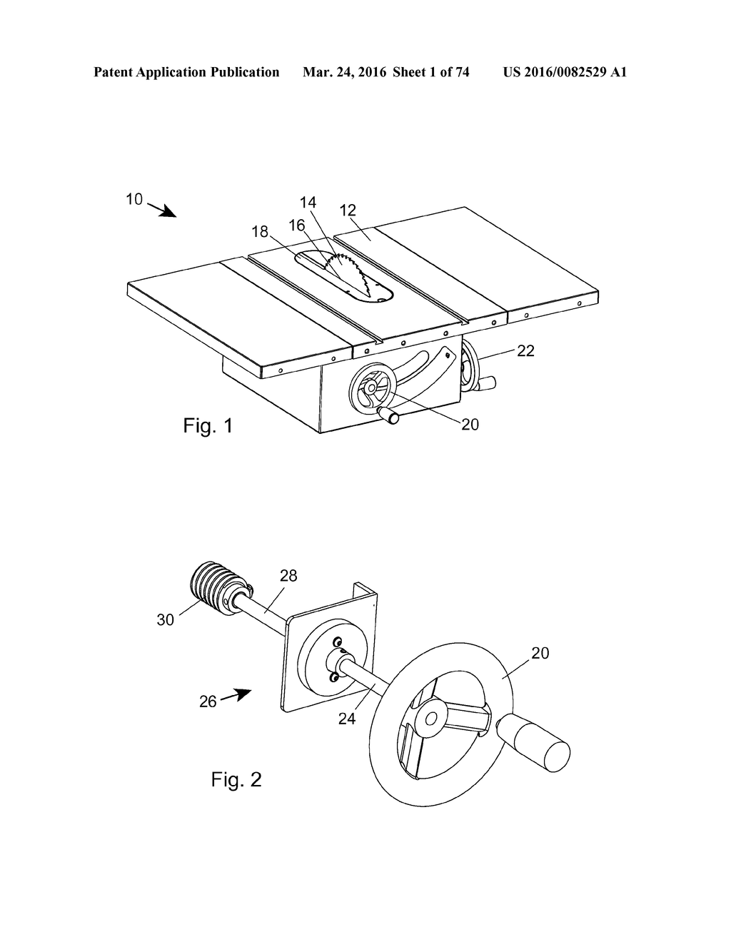 BLADE ELEVATION MECHANISMS AND ANTI-BACKDRIVE MECHANISMS FOR TABLE SAWS - diagram, schematic, and image 02