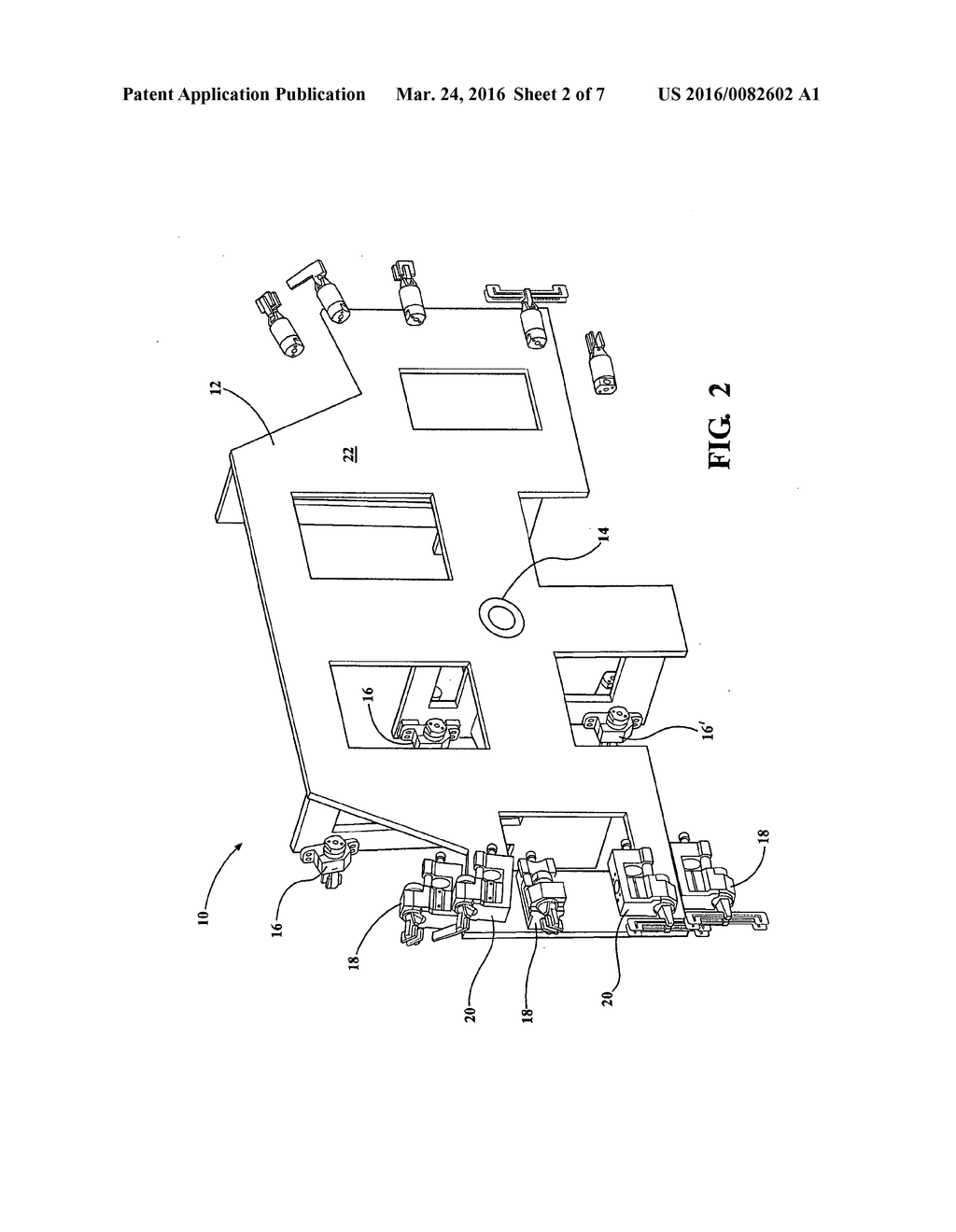 ROBOTIC END EFFECTOR TOOL WITH ONE PIECE FIXED FRAME SYSTEM - diagram, schematic, and image 03