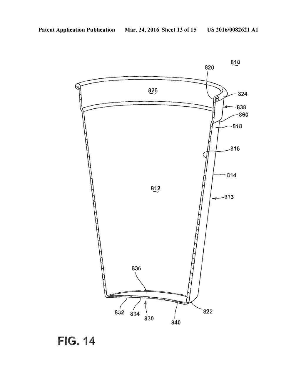 INSULATED CONTAINER AND METHODS OF MAKING AND ASSEMBLING - diagram, schematic, and image 14