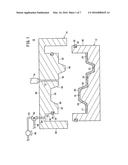 METHOD AND APPARATUS FOR PRODUCING MOLDED ARTICLE OF FIBER-REINFORCED     PLASTIC diagram and image