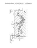 METHOD AND APPARATUS FOR PRODUCING MOLDED ARTICLE OF FIBER-REINFORCED     PLASTIC diagram and image