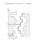 METHOD AND APPARATUS FOR PRODUCING MOLDED ARTICLE OF FIBER-REINFORCED     PLASTIC diagram and image