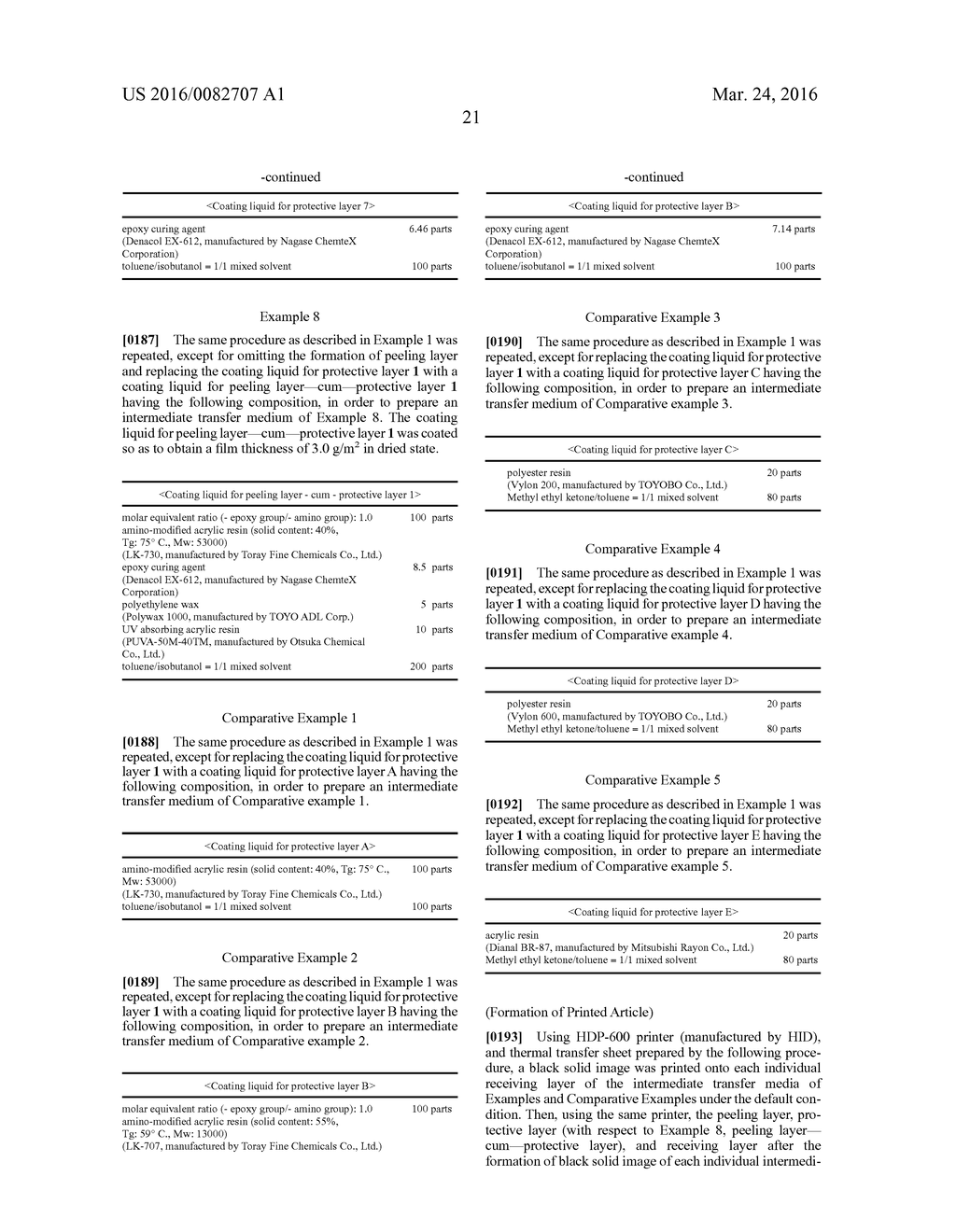 PROTECTIVE LAYER TRANSFER SHEET, AND THE INTERMEDIATE TRANSFER MEDIUM - diagram, schematic, and image 25