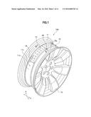 WHEEL FOR VEHICLE diagram and image