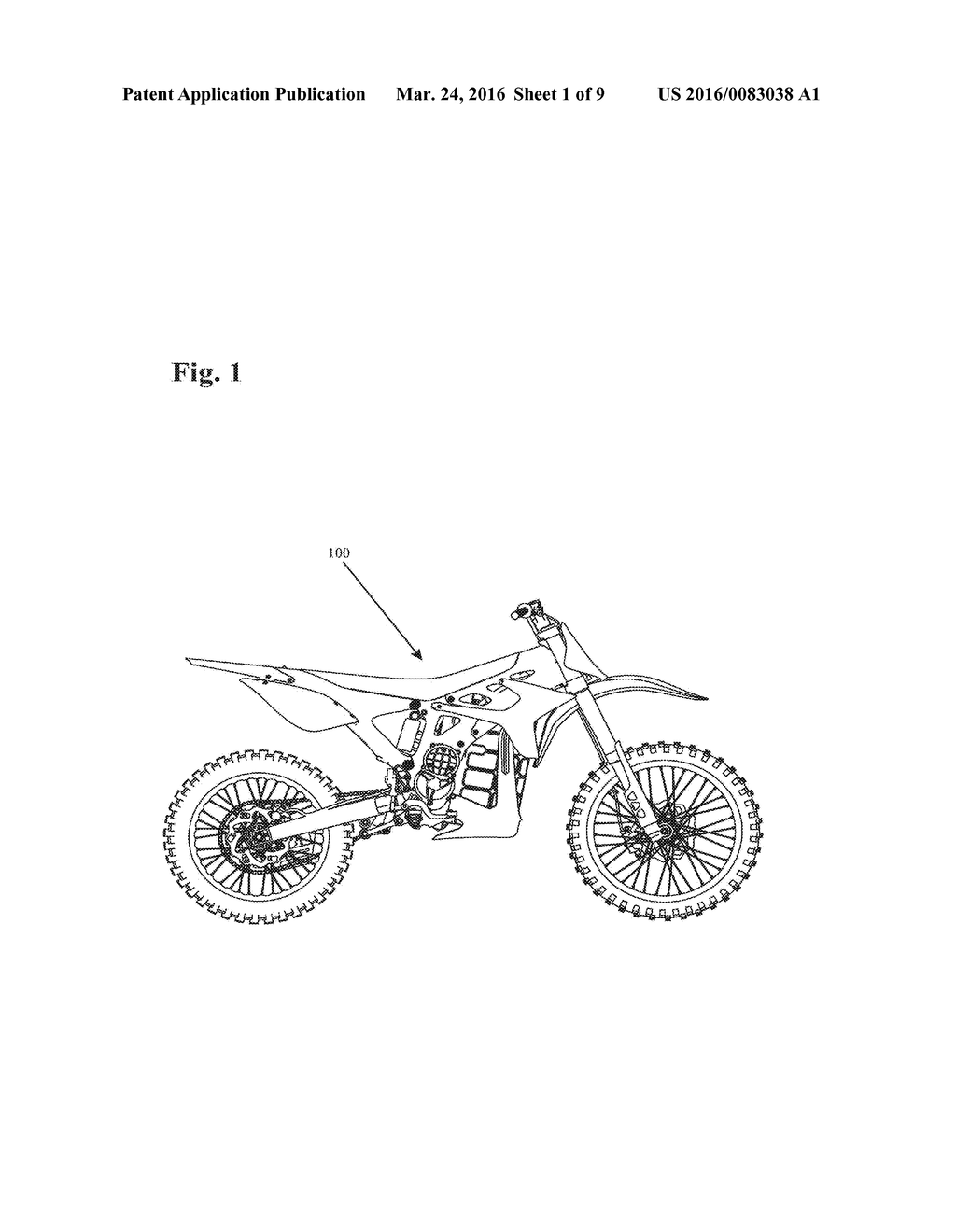 INTEGRATED CAST MOTORCYCLE CHASSIS AND MOTOR HOUSING - diagram, schematic, and image 02