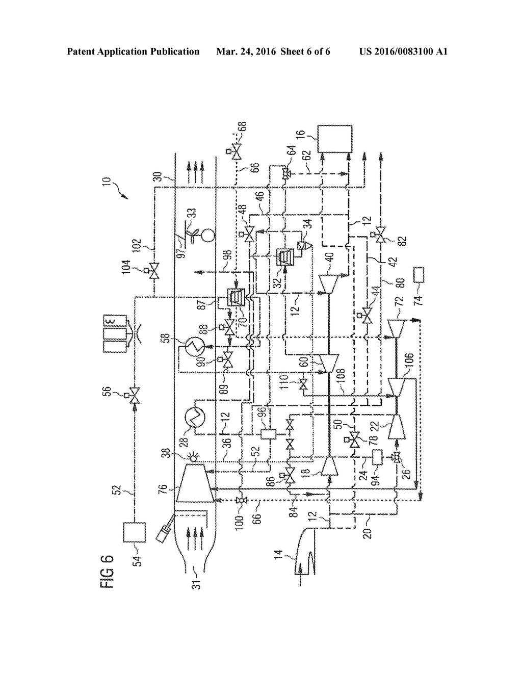 AIRCRAFT AIR CONDITIONING SYSTEM AND METHOD OF OPERATING AN AIRCRAFT AIR     CONDITIONING SYSTEM - diagram, schematic, and image 07