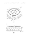 Non-Metal and Hybrid Bottle Crowns With Opener Assembly diagram and image