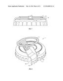 Non-Metal and Hybrid Bottle Crowns With Opener Assembly diagram and image