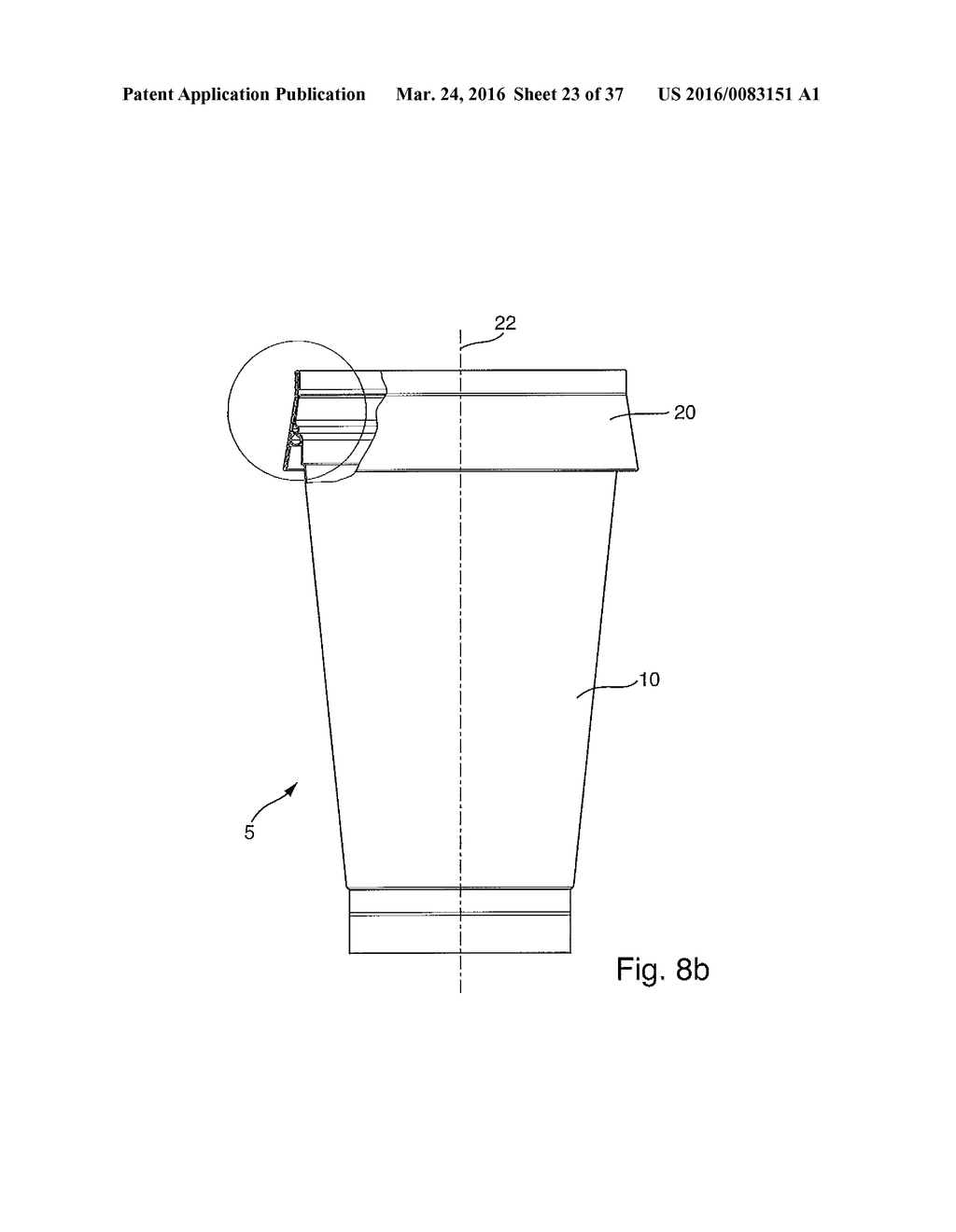 LID FOR A BEVERAGE CUP, CUP ASSEMBLY, AND METHOD FOR MANUFACTURING A LID - diagram, schematic, and image 24