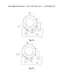 REEL HANDLING SYSTEM HAVING A WINDING SHAFT WHICH IS FASTENED RELEASABLY     ON ONE SIDE diagram and image