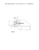 REEL HANDLING SYSTEM HAVING A WINDING SHAFT WHICH IS FASTENED RELEASABLY     ON ONE SIDE diagram and image