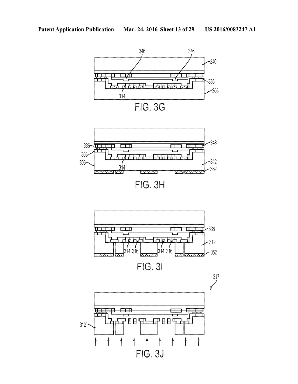 METHOD FOR MEMS STRUCTURE WITH DUAL-LEVEL STRUCTURAL LAYER AND ACOUSTIC     PORT - diagram, schematic, and image 14