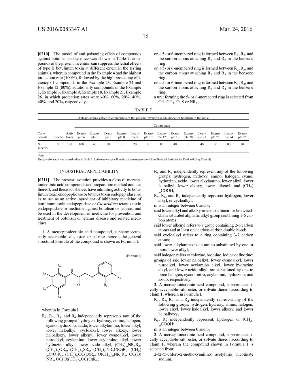 MERCAPTONICOTINIC ACID COMPOUND AND PREPARATION METHOD AND USE THEREOF - diagram, schematic, and image 17