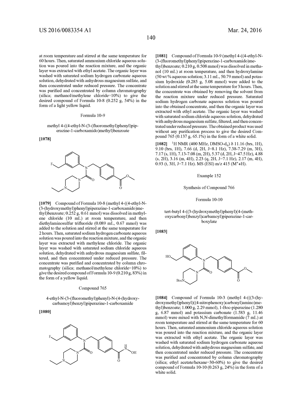 NOVEL COMPOUNDS FOR SELECTIVE HISTONE DEACETYLASE INHIBITORS, AND     PHARMACEUTICAL COMPOSITION COMPRISING THE SAME - diagram, schematic, and image 145