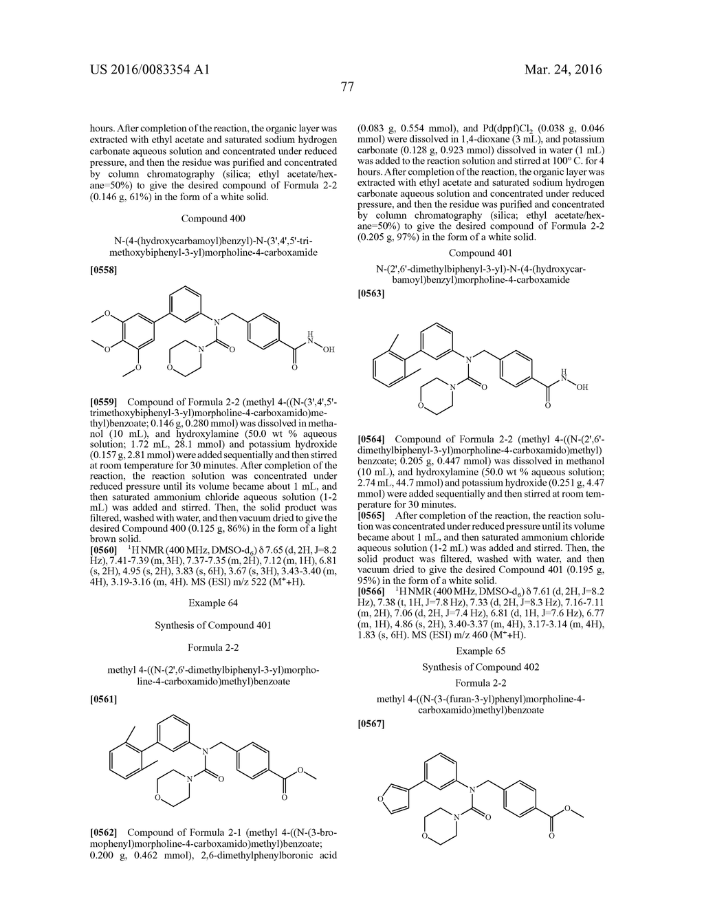 NOVEL COMPOUNDS FOR SELECTIVE HISTONE DEACETYLASE INHIBITORS, AND     PHARMACEUTICAL COMPOSITION COMPRISING THE SAME - diagram, schematic, and image 82
