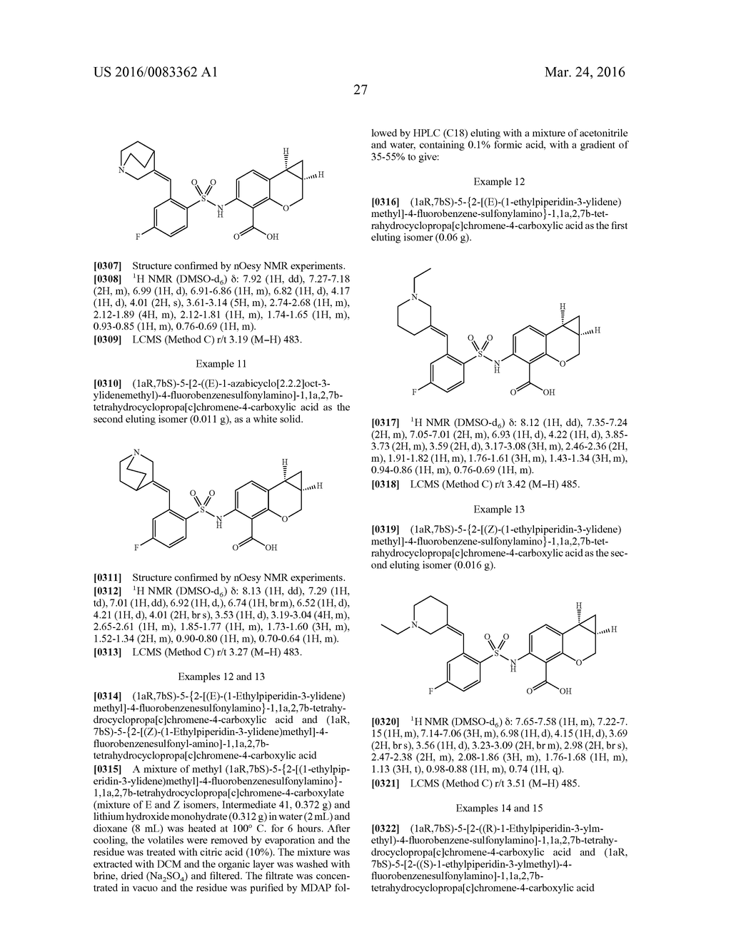 TRICYCLIC SULPHONAMIDE COMPOUNDS AND METHODS OF MAKING AND USING SAME - diagram, schematic, and image 28