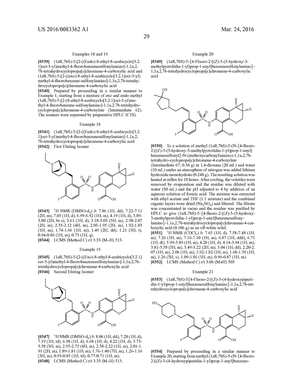 TRICYCLIC SULPHONAMIDE COMPOUNDS AND METHODS OF MAKING AND USING SAME - diagram, schematic, and image 30