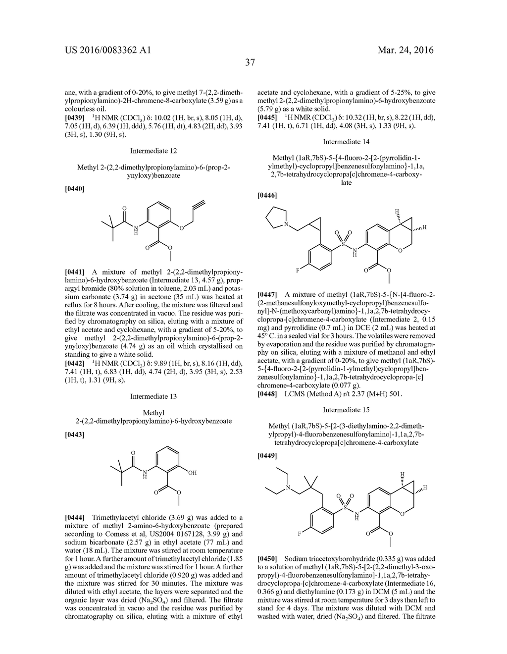TRICYCLIC SULPHONAMIDE COMPOUNDS AND METHODS OF MAKING AND USING SAME - diagram, schematic, and image 38