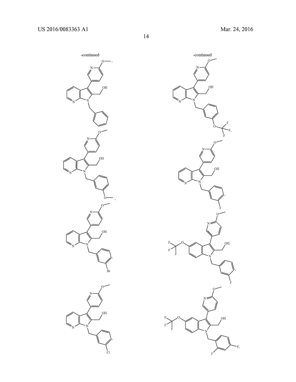 Substituted Indoles as Selective Protease Activated Receptor 4 (PAR-4)     Antagonists - diagram, schematic, and image 16