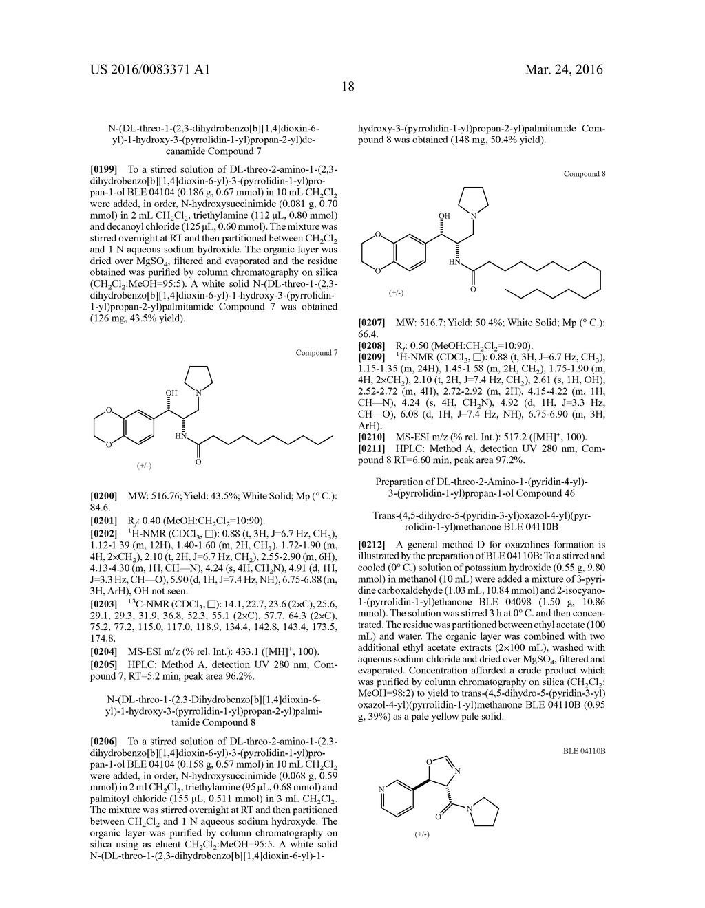 1-ARYL-1-HYDROXY-2,3-DIAMINO-PROPYL AMINES,     1-HETEROARYL-1-HYDROXY-2,3-DIAMINO-PROPYL AMINES AND RELATED COMPOUNDS     HAVING ANALGESIC AND/OR IMMUNO STIMULANT ACTIVITY - diagram, schematic, and image 19