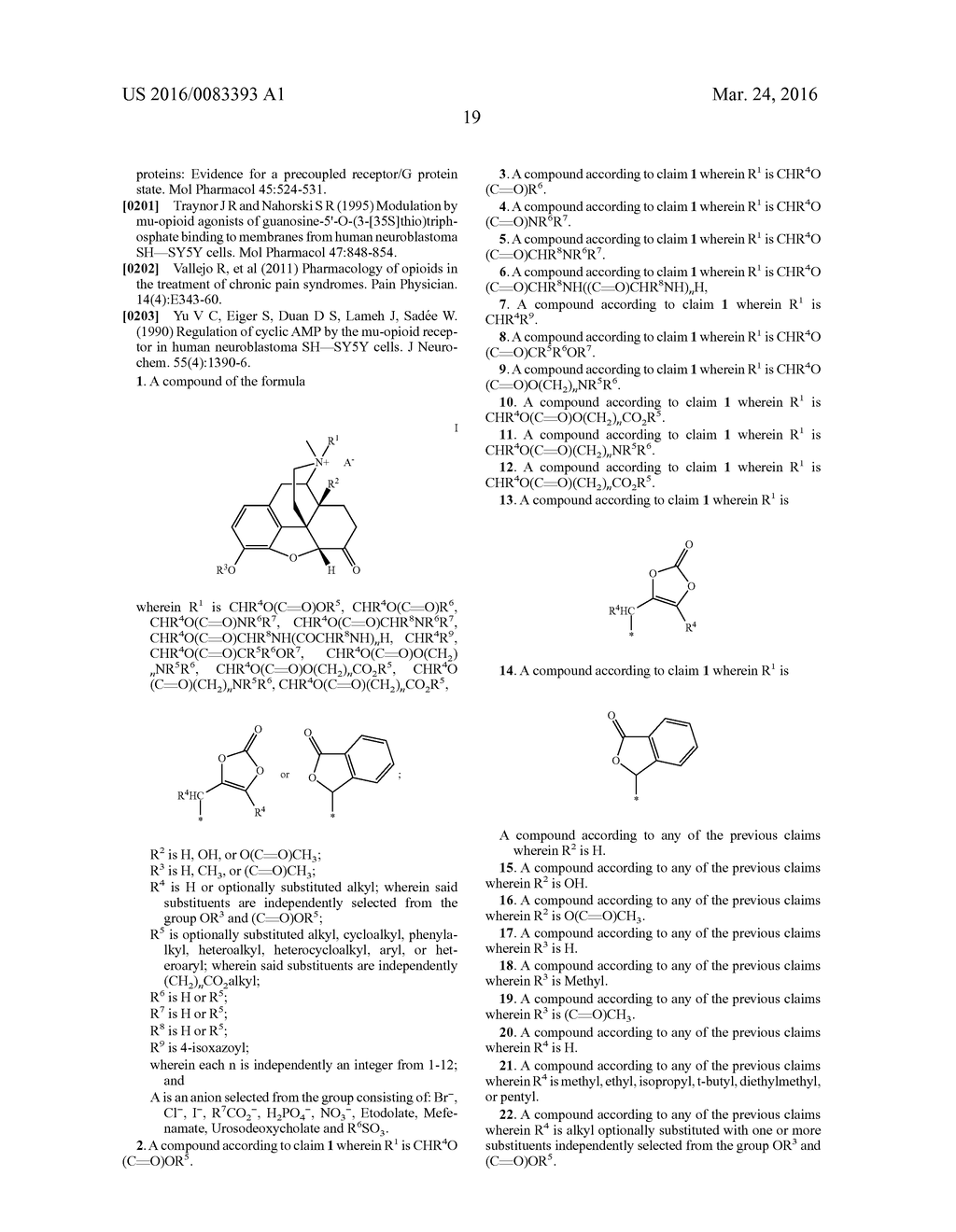 COMPOUNDS FOR TREATMENT OF PAIN - diagram, schematic, and image 20