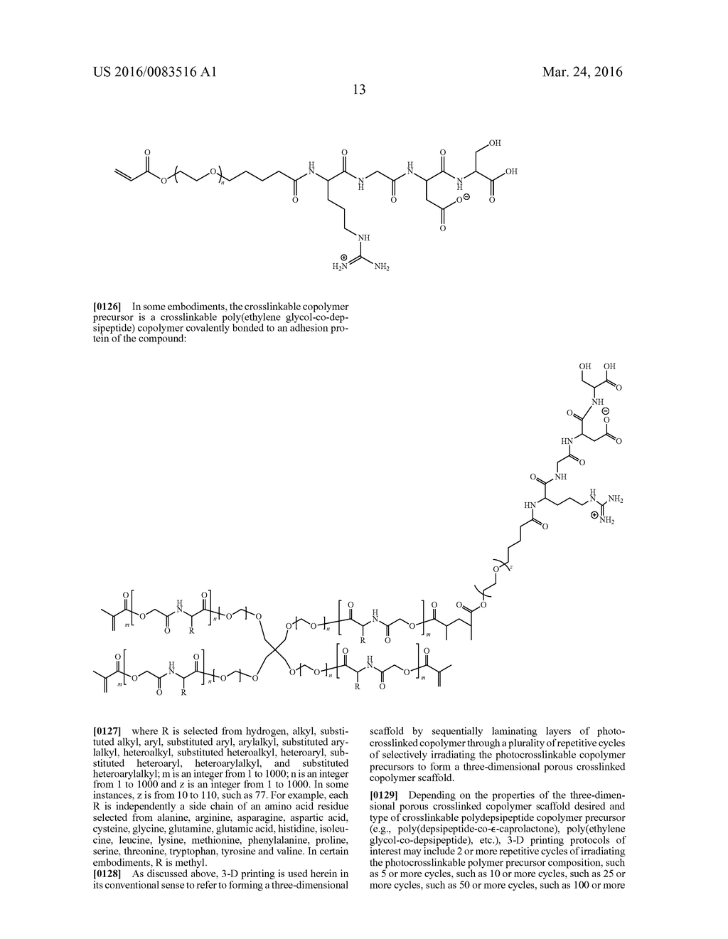 CROSSLINKED POLY-DEPSIPEPTIDE COPOLYMERS AND METHODS OF MAKING THEREOF - diagram, schematic, and image 38