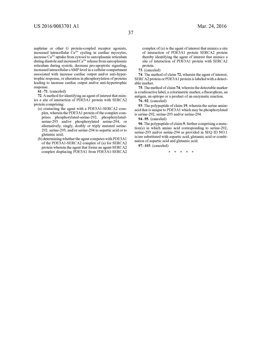 METHODS FOR MODULATING CYCLIC NUCLEOTIDE-MEDIATED SIGNALING IN CARDIAC     MYOCYTES AND COMPOSITIONS - diagram, schematic, and image 52