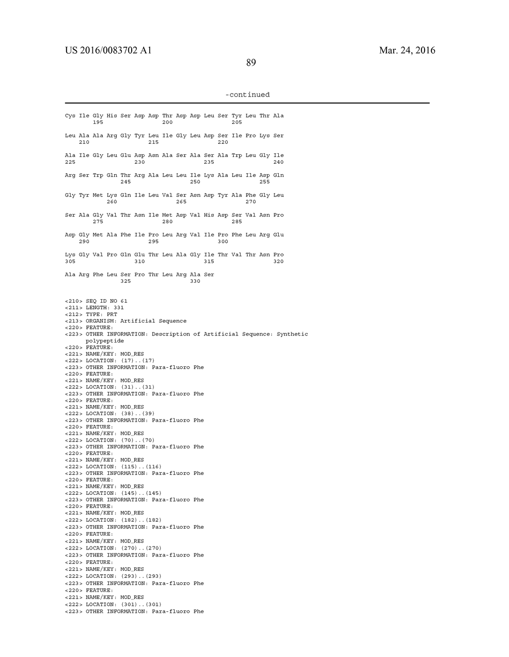 NOVEL PHOSPHOTRIESTERASE ENZYMES, METHODS AND COMPOSITIONS RELATED THERETO - diagram, schematic, and image 122