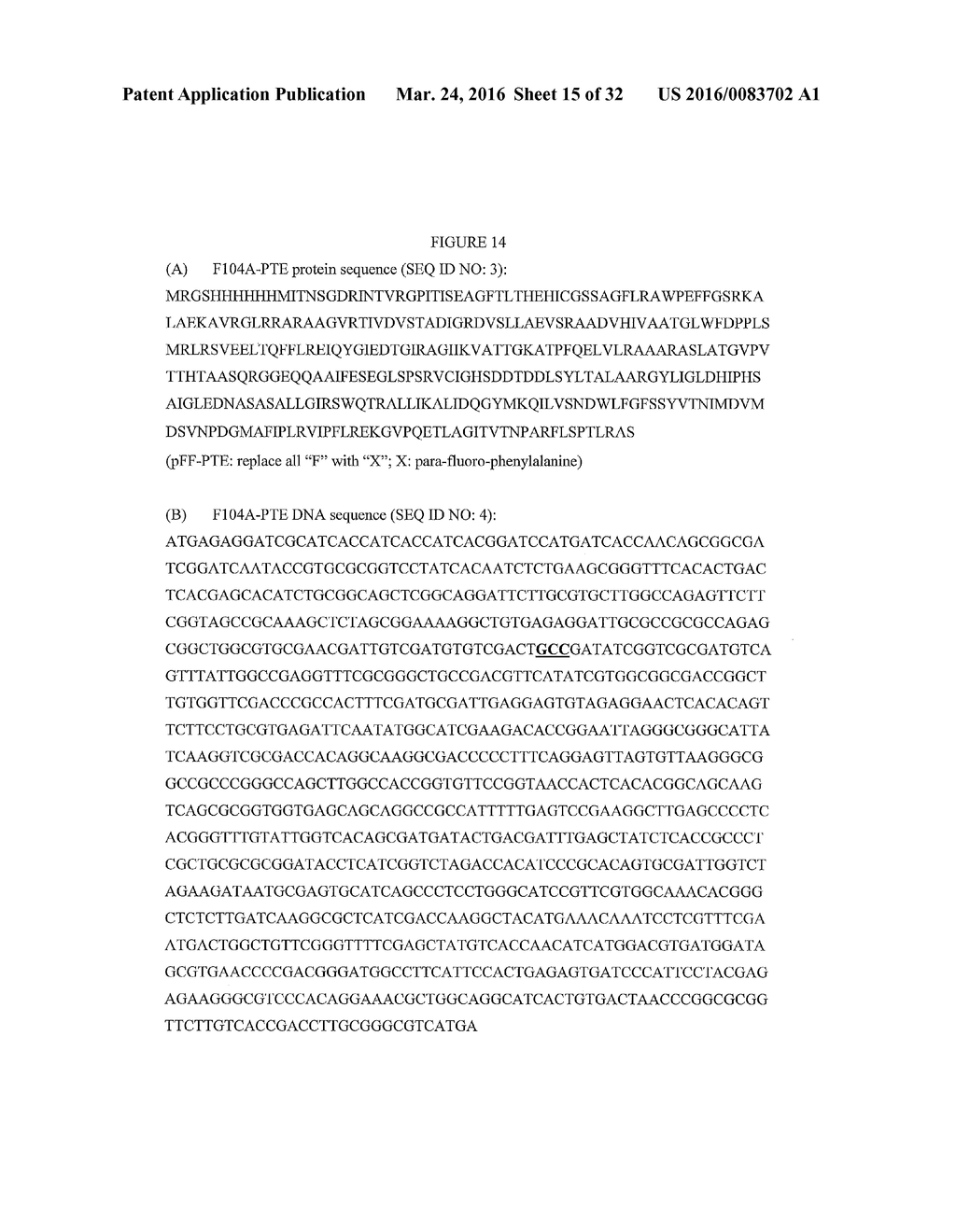 NOVEL PHOSPHOTRIESTERASE ENZYMES, METHODS AND COMPOSITIONS RELATED THERETO - diagram, schematic, and image 16