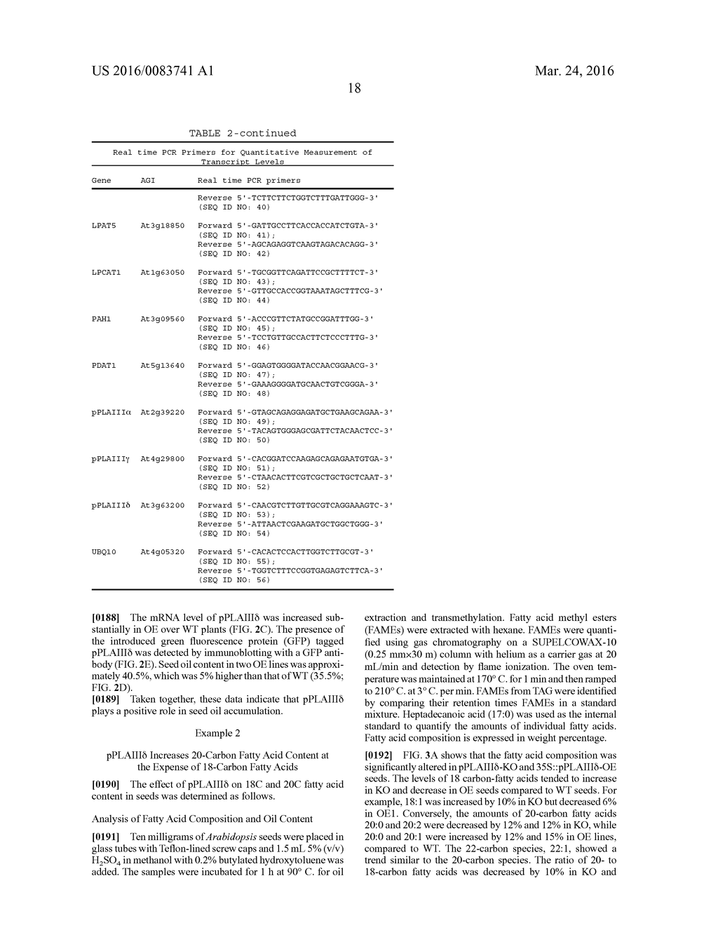 Increasing the Content of Long Chain Fatty Acids in Seed Oil - diagram, schematic, and image 55