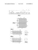 INSTALLATION FOR CONSOLIDATING A FIBER BATT, PARTICULARLY BY     NEEDLEPUNCHING AND CONSOLIDATED NONWOVEN diagram and image