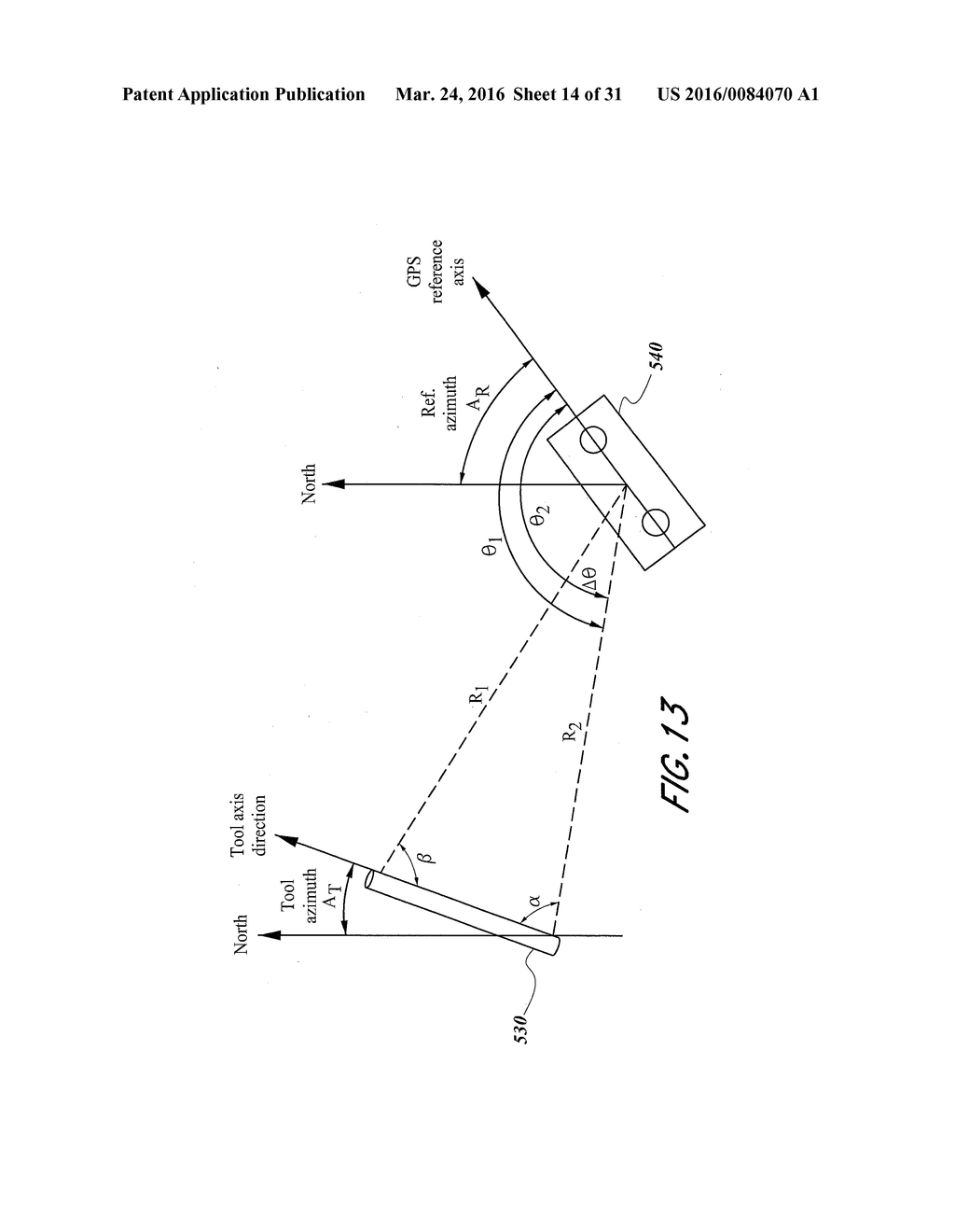 METHOD AND APPARATUS FOR INITIALIZATION OF A WELLBORE SURVEY TOOL - diagram, schematic, and image 15