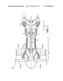 INTERNALLY DAMPED AIRFOILED COMPONENT AND METHOD diagram and image