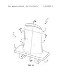 INTERNALLY DAMPED AIRFOILED COMPONENT AND METHOD diagram and image