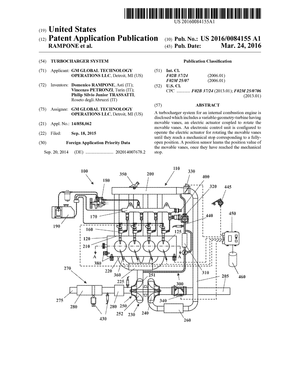 TURBOCHARGER SYSTEM - diagram, schematic, and image 01