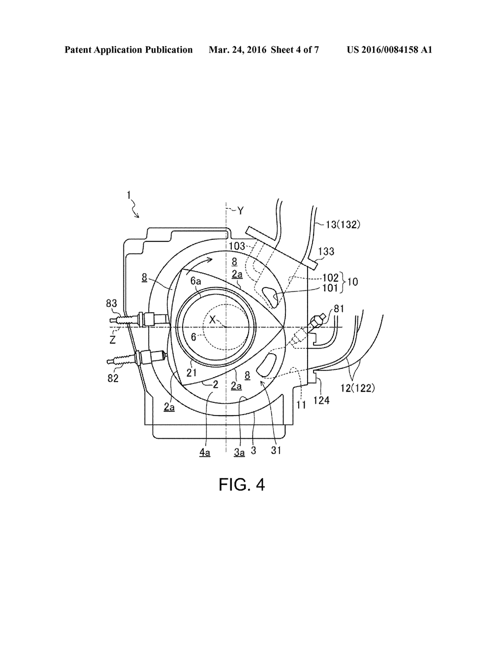 ROTARY PISTON ENGINE MOUNTED ON VEHICLE - diagram, schematic, and image 05