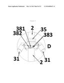 STEPLESS RAPID EXTENDABLE MULTIPOD WITH BUILT-IN POWER SUPPLY diagram and image