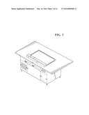 TABLETOP COOKING ASSEMBLY diagram and image